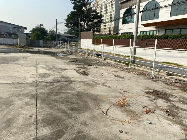 ให้เช่าที่ดินเปล่า ถม เทปูน ทำรั้วแล้ว ลาซาล 41